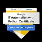 Google IT Automation with Python Professional Certificate